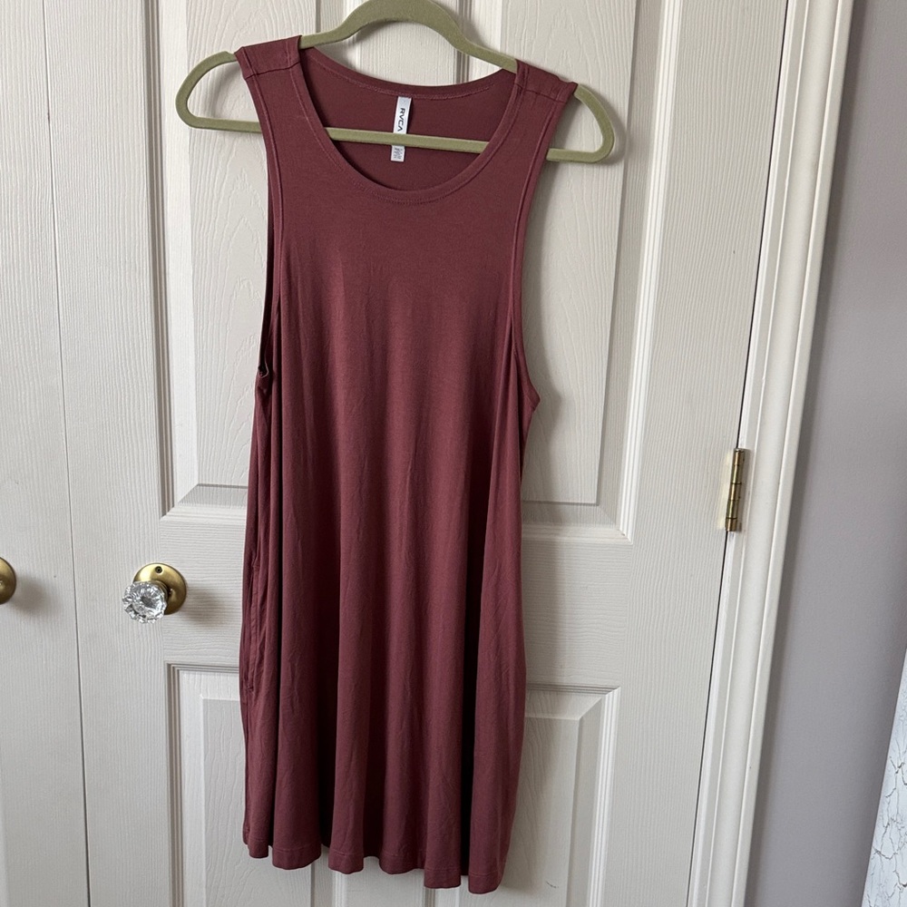 RVCA Sleeveless Swing Dress
